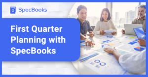 first quarter planning with specbooks cover image